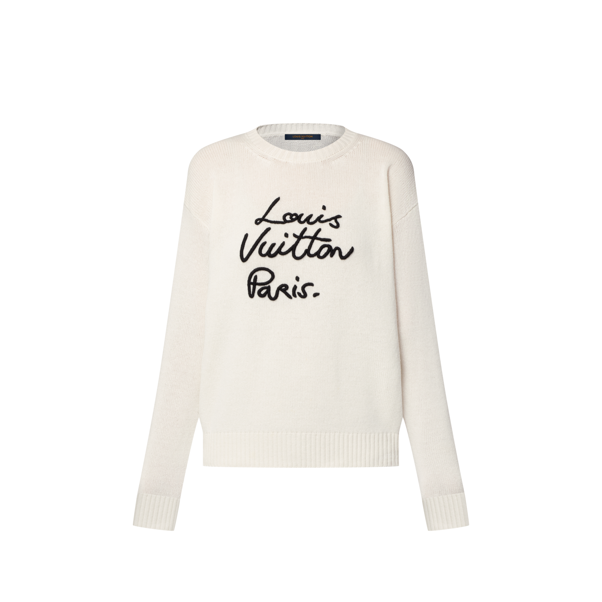 Cursive Signature Pullover - Ready-to-Wear | LOUIS VUITTON